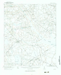 1921 Map of Bowman, 1984 Print