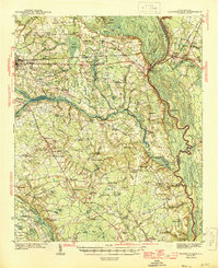 1945 Map of Florence East