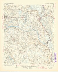 1945 Map of Florence East