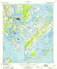 Download a high-resolution, GPS-compatible USGS topo map for Fort Fremont, SC (1959 edition)