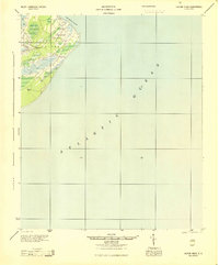 1945 Map of Hilton Head Island, SC