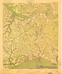 1921 Map of Manning