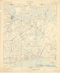 1921 Map of Manning