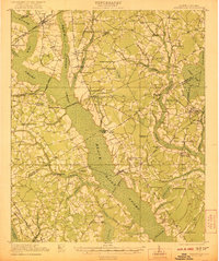 1921 Map of Alcolu, SC