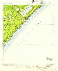 1940 Map of Myrtle Beach