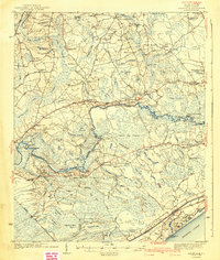 1942 Map of Nixonville