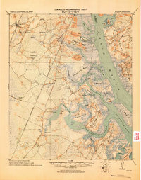 1920 Map of Okatie