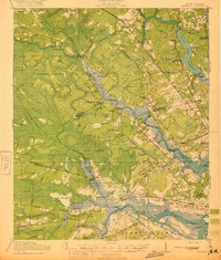 1920 Map of Dorchester County, SC