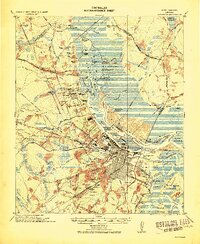 1942 Map of Savannah