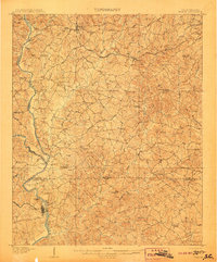 1907 Map of Sharon
