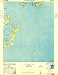 preview thumbnail of historical topo map of Beaufort County, SC in 1948