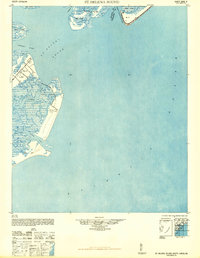 Download a high-resolution, GPS-compatible USGS topo map for St Helena Sound, SC (1948 edition)
