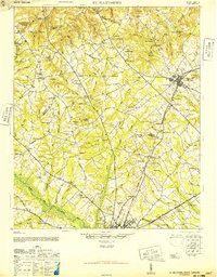 1946 Map of St. Matthews