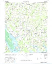 1971 Map of Summerton