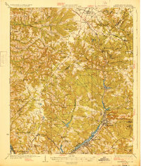 1928 Map of Warrenville