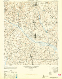 Download a high-resolution, GPS-compatible USGS topo map for Woodford, SC (1946 edition)