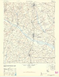 1946 Map of Woodford