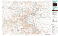 Download a high-resolution, GPS-compatible USGS topo map for Chamberlain, SD (1989 edition)