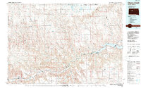 Download a high-resolution, GPS-compatible USGS topo map for Cherry Creek, SD (1989 edition)