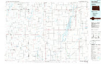 preview thumbnail of historical topo map of Brown County, SD in 1985