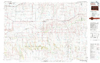 1980 Map of Wanblee, SD