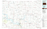 1986 Map of Delmont, SD