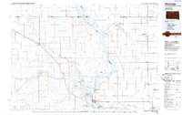 preview thumbnail of historical topo map of Mobridge, SD in 1985