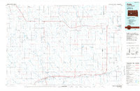 preview thumbnail of historical topo map of Philip, SD in 1983