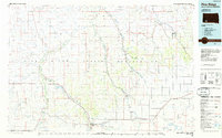 Download a high-resolution, GPS-compatible USGS topo map for Pine Ridge, SD (1985 edition)