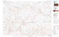 Download a high-resolution, GPS-compatible USGS topo map for Wall, SD (1981 edition)