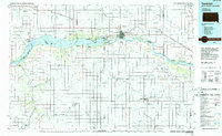 1985 Map of Fordyce, NE