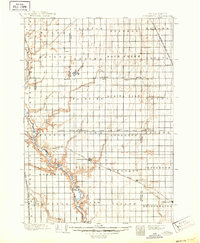 1899 Map of Alexandria, 1949 Print