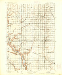1899 Map of Alexandria, 1937 Print