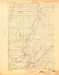 1896 Map of Sargent County, ND