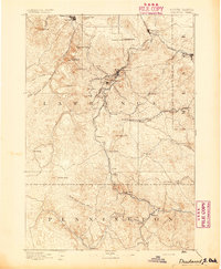 1894 Map of Deadwood