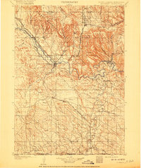 1902 Map of Edgemont, 1917 Print