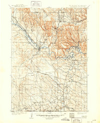 1902 Map of Edgemont, 1949 Print