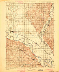1901 Map of Elk Point