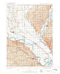 1898 Map of Elk Point, 1965 Print