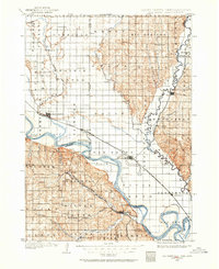 1898 Map of Elk Point, 1960 Print