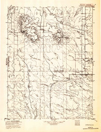 1935 Map of Harding