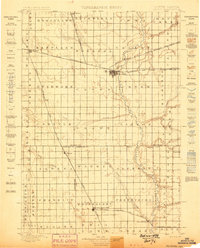 1898 Map of Huron
