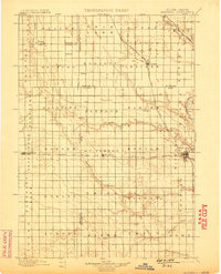 1899 Map of Mitchell