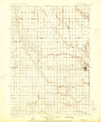 1899 Map of Mitchell, 1926 Print