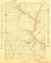 1898 Map of Olivet