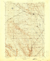 1898 Map of Parker, 1941 Print