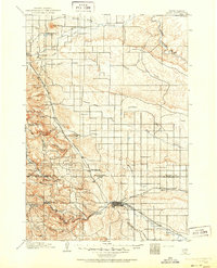 1898 Map of Rapid, 1951 Print