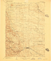 preview thumbnail of historical topo map of Meade County, SD in 1898