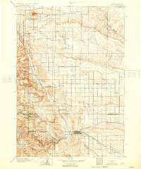 1903 Map of Rapid, 1932 Print