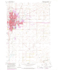 Download a high-resolution, GPS-compatible USGS topo map for Aberdeen East, SD (1978 edition)
